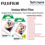 Fujifilm Instax Mini Plain Film Fujifilm Instax Mini Film Instax Twin Pack Film Instax Film