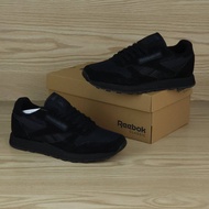 Reebok Classic Leather Utility Black Casual Shoes Made In Vietnam