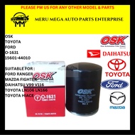OSK OIL FILTER O-1631 FORD RANGER MAZDA FIGHTER HIACE LH113 Daihatsu V99 TOYOTA LN106 LN166