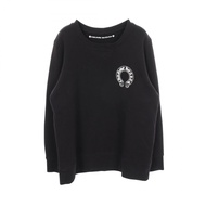 【二手】Chrome Hearts 馬蹄形花卉十字圓領棉質花卉十字衛衣 男士二手 A