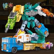 Digital fit deformation toy robot boy King Kong car puzzle alphabet group 0-9 children 3-6 weeks 7 y