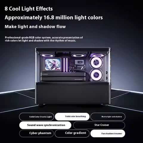 Edifier NEW CYBER Color Screen lyrics The latest sea-view room computer sound system, wireless high-