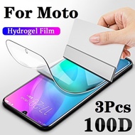 3Pcs Hydrogel Film For Motorola Moto Edge 60 60s Pro Ultra 50 30 Fusion 40 Neo G85 G86 Full Cover Sc