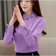 TOP Daisy Blouse FIS / Casual Trendy Korean Style Daisy Blouse Tops for Women
