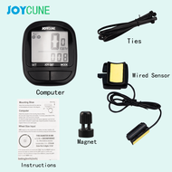 Bike Computer Bicycle Waterproof Wired Speedometer and Odometer Stopwatch Cycle Bike Computer with L