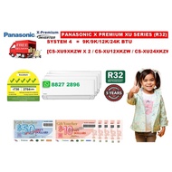 *FREE GIANT VOUCHER* PANASONIC (R32)*WIFI* SYSTEM 4 AIRCON  + FREE  60 MONTH WARRANTY + FREE SITE SU