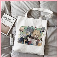 [GUYN] Canvas Bag Alhaitham Alhaitham Merchandise Canvas Bag Two-Dimensional Anime Student Handbag L