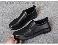 รองเท้าคัชชูหนังชาย ไซส์ 39-47 #pu#คัชชูใส่ทํางาน #คัชชูนักศึกษา#2 สี#จัดส่งจากกรุงเทพฯ#Men shoes