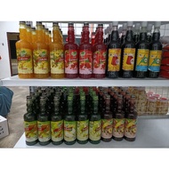 Ding Fong Kordial Syrup / Ding Fong Squash Kordial Ice BLended Flavour Perasa Air