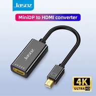 Jasoz Mini DP To HDMI Adapter 4K Mini DisplayPort DP To HDMI Converter for Mac Macbook Pro