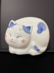 陶瓷蚊香座/裝飾座-日本藥師窯陶瓷製 14 x 11.5 x 7.7 cm