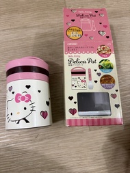 Skater Hello Kitty 保溫飯盒 嬰兒加固保溫壺