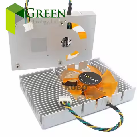 POWERLOGIC PLD5010S12L 83x54x12mm 43mmHolePitch Cooling fan for Thortex 9400GT GT210 GT520 Graphics