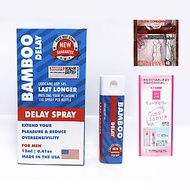 Chai Xịt Bamboo Delay Spray (12ml) Chống Xuất Tinh Sớm Hiệu Quả Cho Nam Giới - Kèm BCS Powermen (1c)