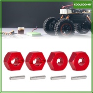 [KoolsooMY] RC Car Wheel Drive Hub Adapters Model Car Part Replaces Maintenance Hex Nuts