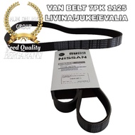 VAN BELT FAN BELT JUKE LIVINA/ EVALIA/ 7PK 1125