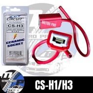 CIRCUIT Headlight Socket Ceramic(CS-H3) 14 Wire(2pcs/Pack)Made In Japan