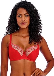 Women's Hallie Underwire Plunge Bra, Chili Red, 30DD