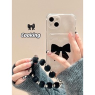 Card holder bow tie Soft Casing hp Samsung A07 a55 a54 a24 a05 a05s a15 a25 s21 fe s23 fe a32 a34 a0