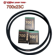 Cheng Shin Road bike inner tube 700x23C (23-622) Good quality and durable for racing bicycles and fi