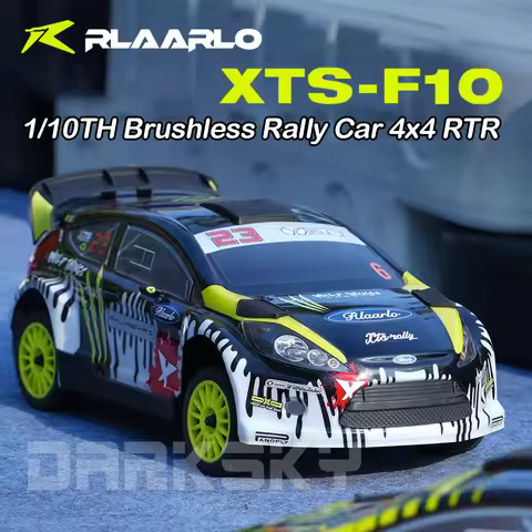 Rlaarlo XTS-F10 Brushless RC Rally Racing 1/10 Electric Remote Control Model Rally Car 4WD RTR / ATR