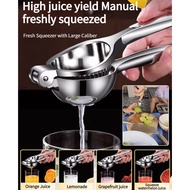 【Quick and Easy Manual Juicing】 HFH Stainless Steel Citrus Fruit Juicer Manual Juicer/Stainless Stee