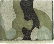 Oversize Unisex Heavy Weight Wool Feeling Black Army Green Olive Sage Camouflage Poncho Cape Travel 