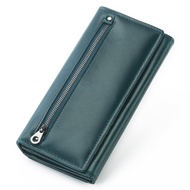 Royal Bagger Long Wallet Purse for Women Genuine Cow Leather RFID Blocking Wallets Ladies Fashion Ca