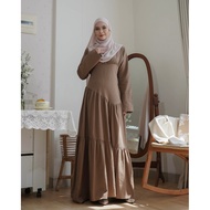 Evolvere - Rosella Dress, Simple, Modern Gamis, Elegant Eid Clothes