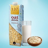 137 Degrees Oat Unsweetened Dairy Free Milk 1 Liter