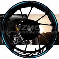 Motorcycle wheel hub reflective waterproof sticker 17 inch wheel rim tape sticker For motorcycle YZF