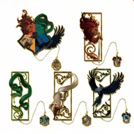 1pc Harry Potter College Sacred Series Metal Hollow Bookmark, Harry Potter Vintage Aesthetics Gryffi