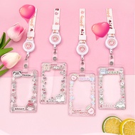 idol Card Holder Student Keychain Lanyards