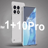 Ốp Lưng Không Viền Cứng Siêu Mỏng Cho Oneplus 10 Pro Vỏ Điện Thoại PC Không Khung Điện Thoại Mờ Cho