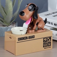 Snktiny Piggy Bank, Kids Dog Piggy Bank, My Dog Piggy Bank, Robotic Coin Munching Toy Money Box, Dog