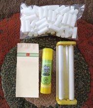 Paket lengkap kertas linting papir manis R mild menthol
