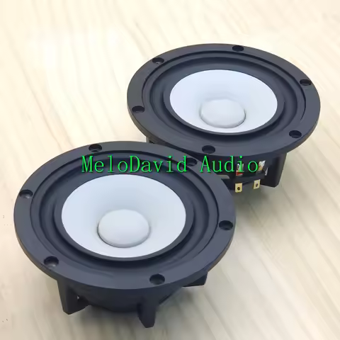 A Pair 2Pcs of MeloDavid Audio CM92Neo 3inch Ceramic alloy cone pure midrange speaker