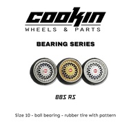 COOKIN BEARING CX46 Model BBS RS 10mm Rubber Tire