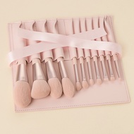 Set of 11 pink makeup brushes/professional makeup brushes/makeup brush set Beginner