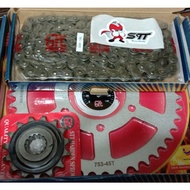 SPROCKET SET KAWASAKI z750/z800