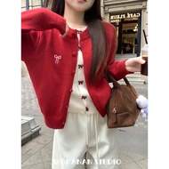 Knitted Sweater 2-Layer Cardigan (Sewn Together) Minimal ️ Very Much