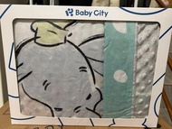 【Baby City娃娃城】小飛象舒棉四季毯 彌月禮盒 可送禮