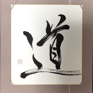 Kanji art "Michi" Japanese art【Direct from Japan】