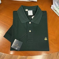 U.S.A Genuine Brooks Brothers Brooks Brothers Polo Shirt Mens Golden Sheep Classic Solid Color Short