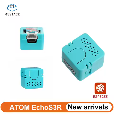 M5Stack ATOM EchoS3R Development Speaker Board For Home Assistant Voice Control Programmable IoT Voi