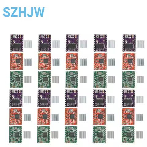 1/5/10PCS Reprap Stepper Driver Stepper Motor Driver A4988/DRV8825 For 3D Printer
