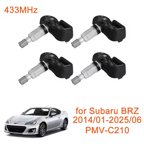 PMV-C210 1/4Pcs 433MHz TPMS Tire Pressure Monitoring Sensor for Scion TC ​for Subaru BRZ for Aston M