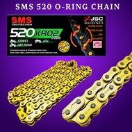 520 415 428 HDR HTM ORING GOLD CHAIN HEAVY DUTY ORING (RANTAI EMAS) MOTORCYCLE ORING CHAIN SMS 520 CHAIN