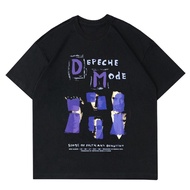 DEPECHE BAND T-SHIRTS MODE "SONGS ANDFAITH" | DEPECHE BAND T-SHIRT MODE | OVERSIZE UNISEX COTTON 30S