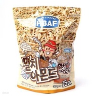 韓國直送 HBAF 杏仁小魚乾 健康營養零食 超值裝 450g (15包 X 30g) [平行進口] 此日期前最佳﹕2027年3月15日